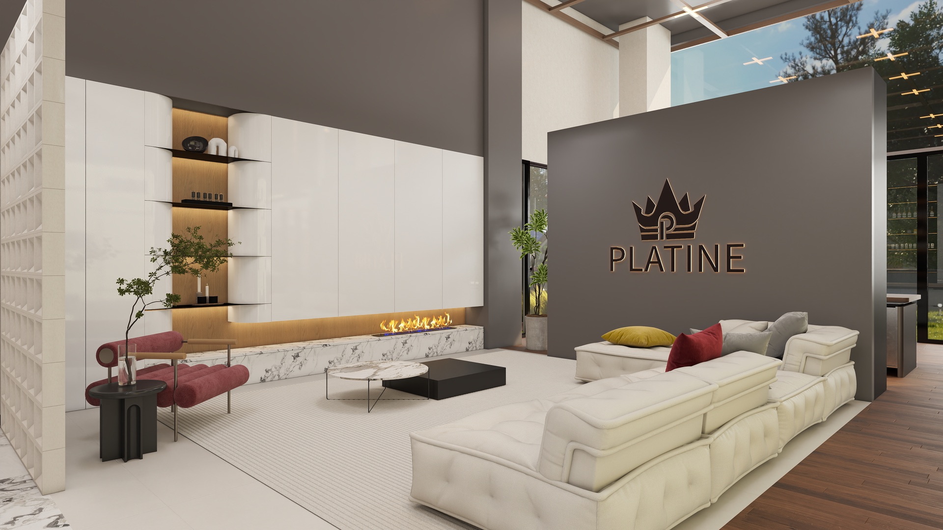 Platiné Cabinet Showroom